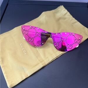Gucci Pink Sunglasses